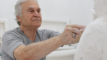 82 yaşındaki heykeltıraş Cengiz Sevener, 75 yıllık sanat yolculuğunu anlattı
