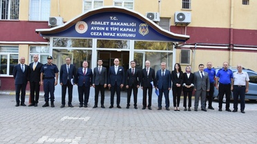 Aydın Başsavcısı Arısoy, E Tipi Ceza İnfaz Kurumu'nda toplantıya başkanlık etti