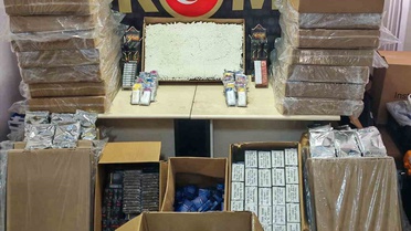 Bilecik Bozüyük'te iş yeri ve deposunda 108 bin 380 doldurulmuş makaron ele geçirildi