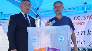 Çankırı'da 'Sanki içtim' sigara bırakma kampanyasına 30'a yakın kişi başvurdu