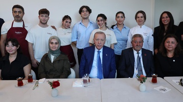 Cumhurbaşkanı Erdoğan’dan New York’ta Türk pastanesine ziyaret