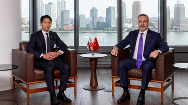Dışişleri Bakanı Fidan, Bruneili mevkidaşıyla New York'taki Türkevi'nde buluştu
