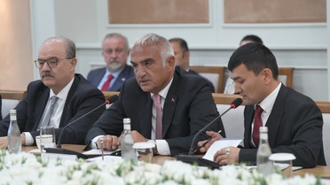 Ersoy, Taşkent'te 'Maturidi'nin Düşünce Dünyası'nın Özbekçe tanıtımına katıldı