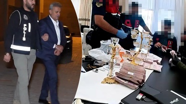 Gözaltına alınan AK Partili eski başkanın evinden çıkanlara bakın! 5 polis saya saya bitiremedi