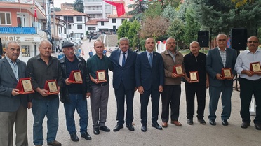 İskilip'te Ahilik Haftası 11. kez kutlandı, yılın ahisi Ömer Uçar'a kuşak takıldı