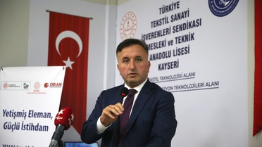Kayseri'de SOGEP destekli istihdam projesi törenle tamamlandı, öğrenciler katıldı
