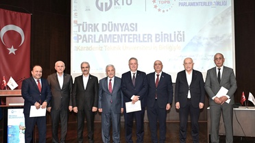 KTÜ ve Türk Dünyası Parlamenterler Birliği'nin panellerinde Türk dünyası ele alındı