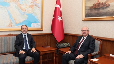 MSB, Bakan Güler'in Hartum Büyükelçisi olarak atanan Oba'yı kabul ettiğini bildirdi