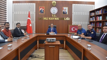 Salihli'de yeni akademik yıl öncesi kampüs ve yurt güvenliği görüşüldü
