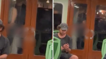 Turistlerle dolu teknede şok anlar: Herkesin gözü önünde ilişkiye girdiler