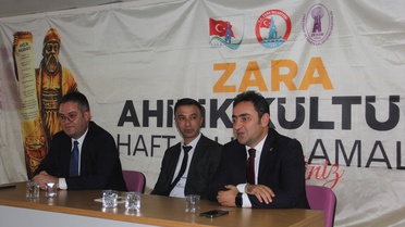 Zara'da Ahilik Haftası'nda Osman Yıldırım'a Ahi onur ödülü verildi