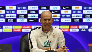 Zidane, Mbappe'nin yine kaptan olacağını, Türkiye maçının zor geçeceğini söyledi