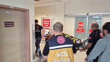 Adıyaman'da otomobil ile motosiklet çarpıştı, 1 kişi yaralandı