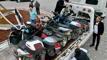 Afyonkarahisar Bolvadin'de 41 motosikletten 36'sı plakasız, 5'i tescilsiz çıktı