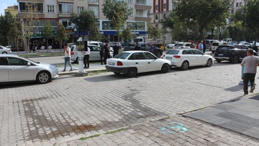 Erol Baysal, Aksaray'da 5. kattaki balkondan düşerek ağır yaralandı
