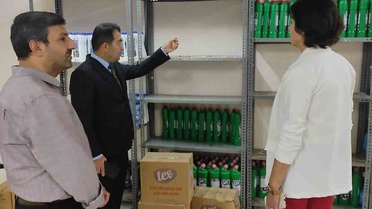 Bilecik Çocuk Evleri Sitesi'nde denetim yapıldı, yemekhane ve depolar incelendi