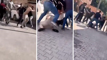 Müteahhit ile inşaat işçileri arasında kavga: 8 kişi yaralandı