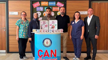 Çan Devlet Hastanesi, şeker haftasında paketli gıdalardaki şeker miktarını anlattı