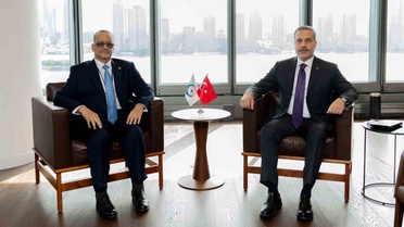 Bakan Fidan, BM 81. Genel Kurulu marjında İİT Genel Sekreteri Ahmed ile görüştü