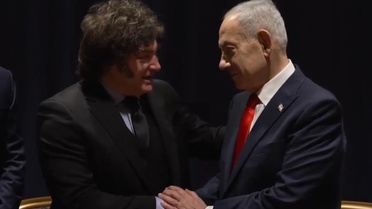 Dünya protesto ederken Milei'den Netanyahu'ya övgü dolu sözler