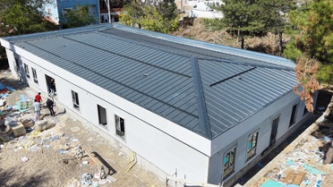 Edirne Valisi Sezer, Yıldırım Mahalle Evi inşaatını yerinde inceledi