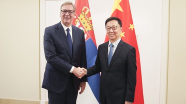 Han Zheng, BM'de Vucic'le ilişkileri üst seviyeye taşımaya hazır olduklarını söyledi