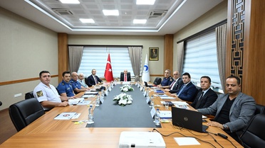 Kırklareli'nde Vali Turan başkanlığında üniversite güvenlik toplantısı düzenlendi