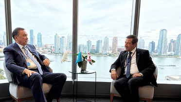 Ertuğruloğlu, New York'ta TDT Genel Sekreteri Ömüraliyev'e başarılar diledi