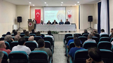Mersin Mut'ta okul güvenliği için kurumlar Kaymakam Çelikkol başkanlığında toplandı.