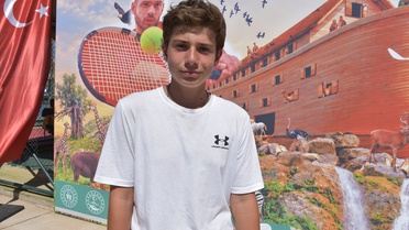 Şırnak'ta Cudi Cup Tenis Turnuvası'nda yarı finaller bitti, final yarın oynanacak