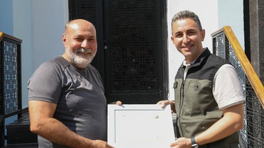 Manisa Turgutlu'da orman yangınına destek veren 8 vatandaş plaketle ödüllendirildi