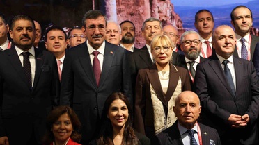 Cumhurbaşkanı Yardımcısı Yılmaz: 'Ülkemizi kesinlikle bir maceraya atmayarak sağlam bir şekilde yolumuza devam ediyoruz'