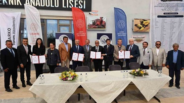 Denizli'de Baklan Tarım Lisesi'ne uygulamalı eğitim protokolü imzalandı