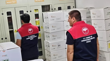 Düzce Yığılca'da gübre ve zirai ilaç bayilerine karekod ve stok denetimi yapıldı