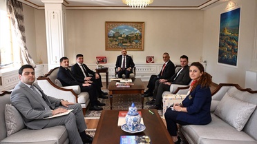Edirne Valisi Sezer, Azerbaycan Başkonsolosu'nu ağırladı, yaban yaşam parkını inceledi