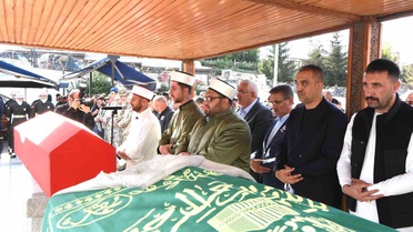 Erzurum’da çifte acı: Genç akademisyen ve kahraman gazi son yolculuğuna uğurlandı