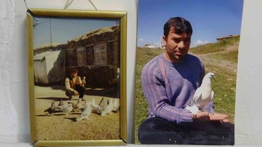 Erzurumlu Muğdat Gültekin'in 6 güvercininin değeri 600-700 bin lirayı buluyor
