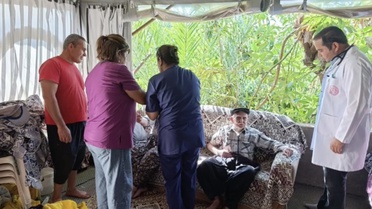 Gazipaşa'da Alzheimer Haftası'nda yaşlı ve hastalara sağlık kontrolü yapıldı