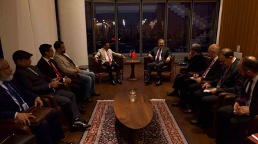 Fidan, BM 81. Genel Kurulu marjında New York'ta Bangladeşli Bakan Kobir'i kabul etti