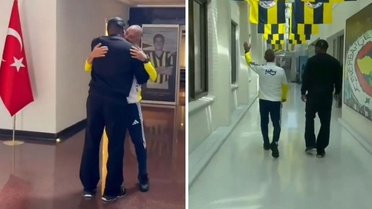 Hasret böyle bitti! Emenike ile İsmail Kartal bir arada