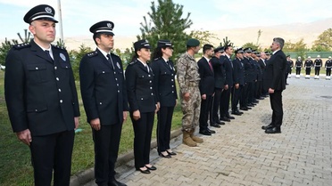 Erzincan İl Emniyet Müdürlüğü görevine atanan Doköz, törenle göreve başladı