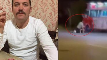 Köftecinin kaldırım taşıyla öldürdüğü anlar kamerada