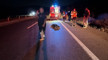 Kavşağa girdiği anda oldu! Ölümlü kaza saniye saniye kaydedildi