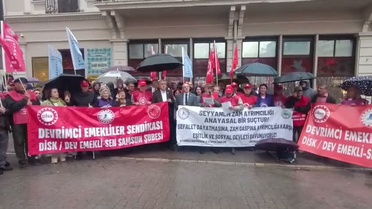 Samsun'daki emekli sendikaları AYM'den memur emeklilerine seyyanen ödeme kararı istedi