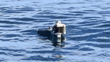 Samsun Yakakent'te bulunan dron parçası incelenmek üzere birimlere teslim edildi
