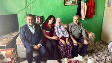 Şehit ailesine vefa ziyareti