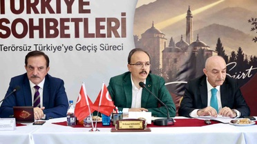 Siirt'te düzenlenen panelde terörsüz Türkiye ve toplumsal dayanışma ele alındı