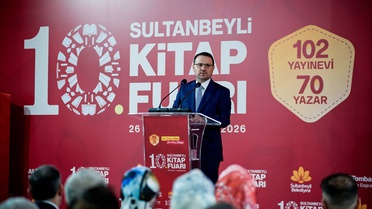 Adalet Bakanı Akın Gürlek Sultanbeyli 10. Kitap Fuarı'nda konuştu: