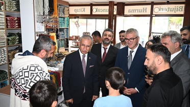 AK Partili Dusak, Seydişehir'de muhtarlarla buluştu, Taşağıl'da doğal gazı görüştü