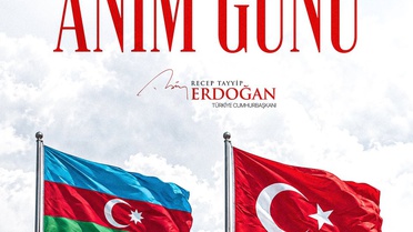 Cumhurbaşkanı Erdoğan'dan 27 Eylül Azerbaycan Anım Günü mesajı